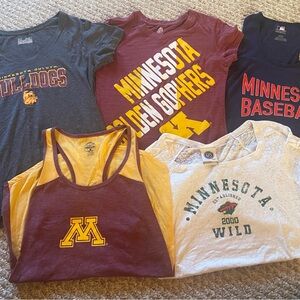 Minnesota Sports T-Shirts Collection